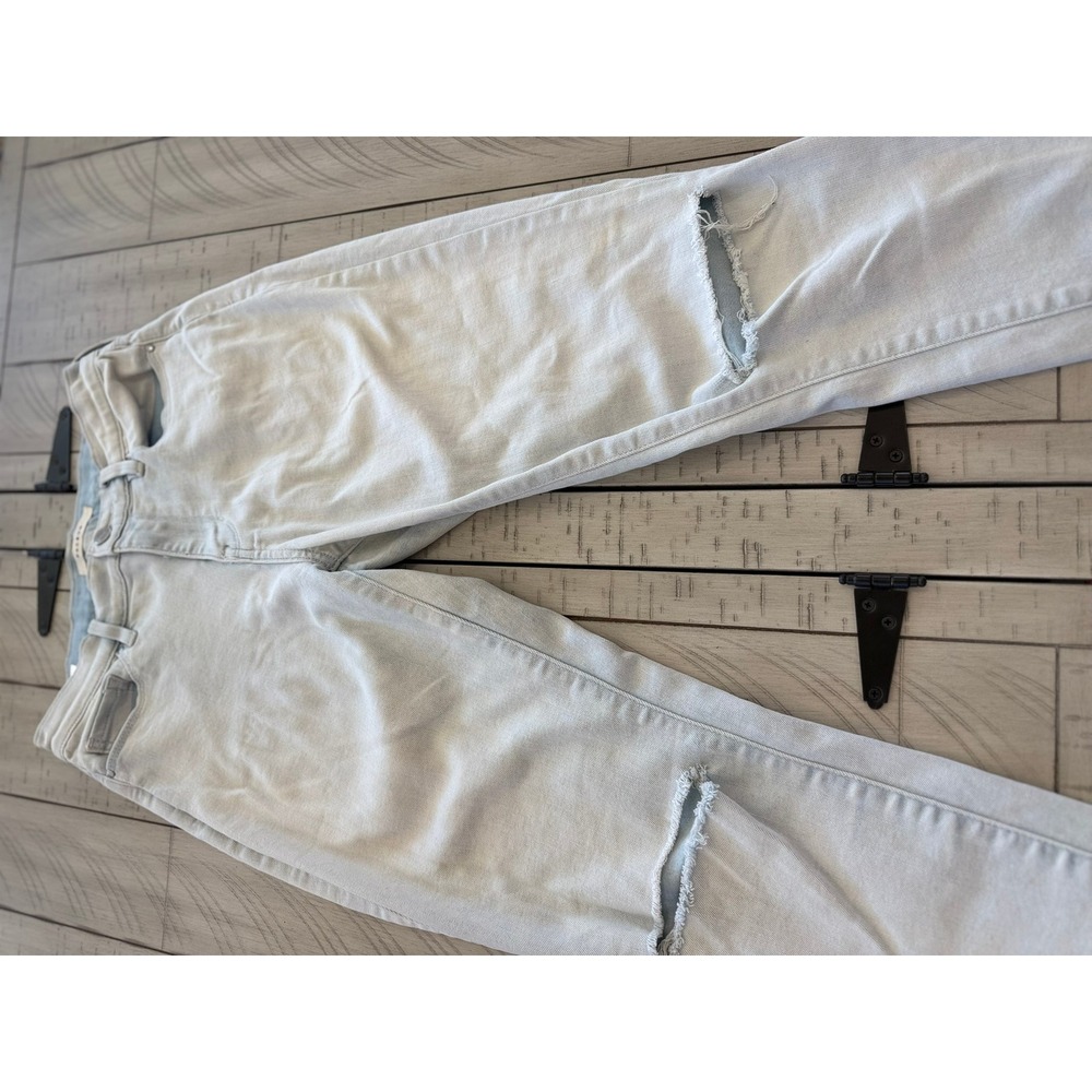 PacSun High Rise Jegging Light Wash Distressed Knee Jeans 26